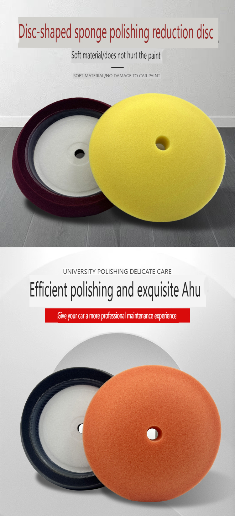 Dish-Shaped Foam Pad detail 1