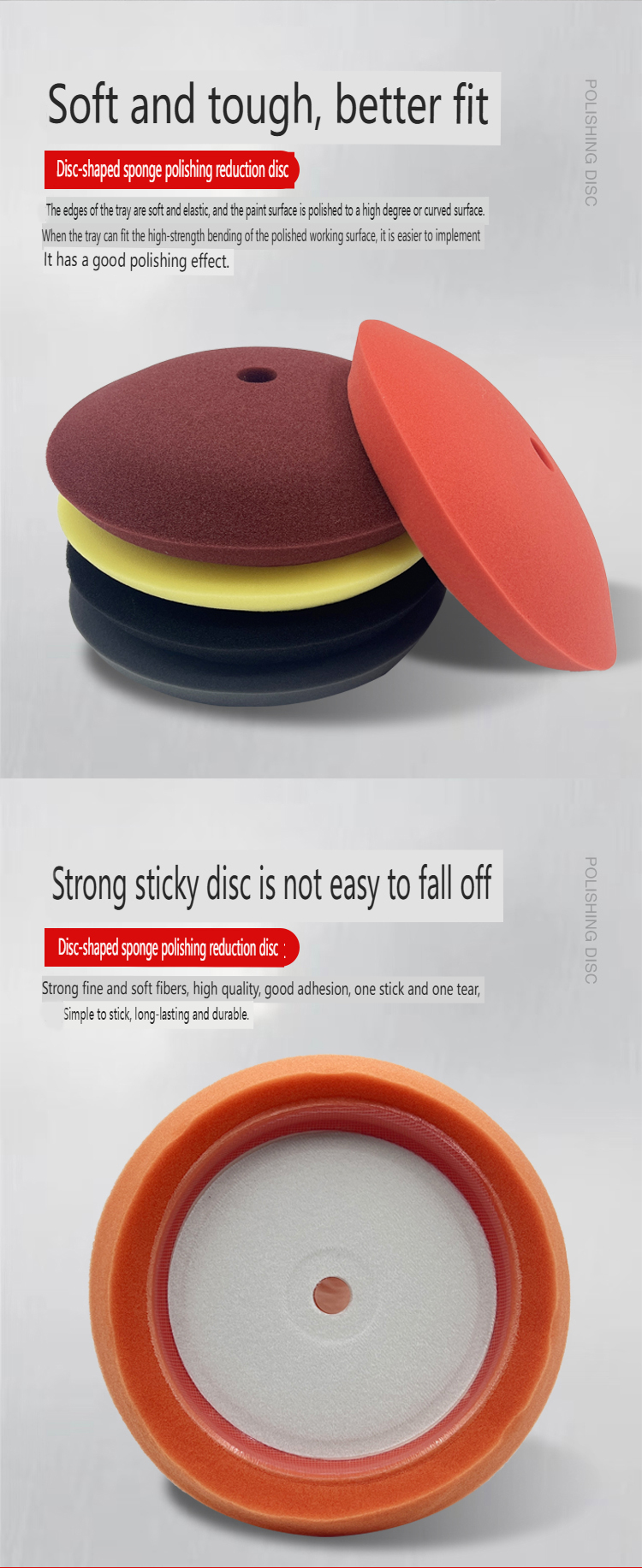 Dish-Shaped Foam Pad detail 2