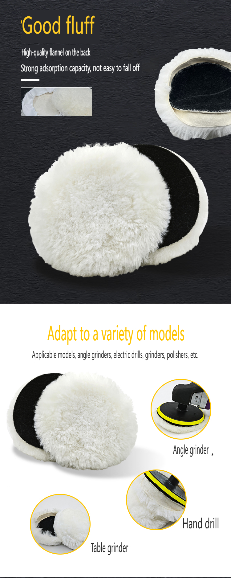 Wool Polishing Ball detail 6